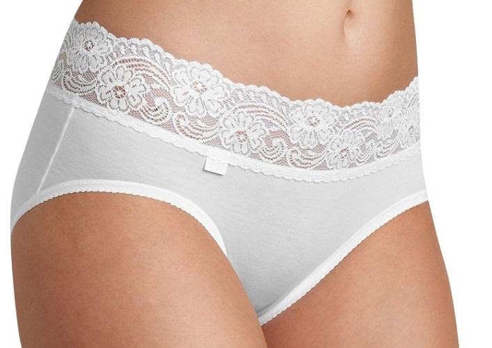 Sloggi Romance Midi white brief
