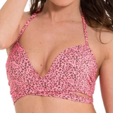 LingaDore Beach Festival pink/print padded bikini bra