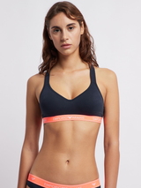 Armani Ladies Armani Sport navy blue wireless bra