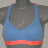 Armani Ladies Armani Sport baby blue wireless bra