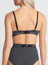 Armani Ladies Mon Amour black/white wireless bra