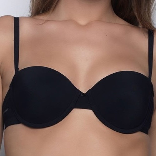 After Eden Multiway black padded bra
