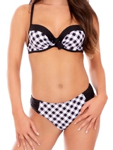 Nickey Nobel Brigitte black padded bikini bra