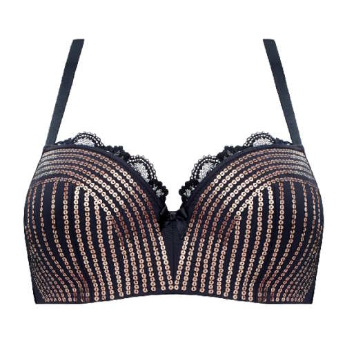 Marlies Dekkers Hollywood Glam black/gold padded bra