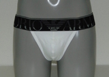 Armani Men's Jockstrap white men jockstrap