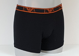 Armani Men's Eagle black/orange boxer short
