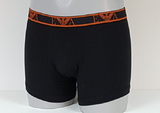 Armani Men's Eagle black/orange boxer short