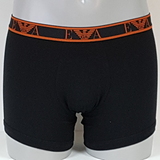Armani Men's Eagle black/orange boxer short