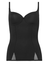 Cybéle Black pearl black padded bra