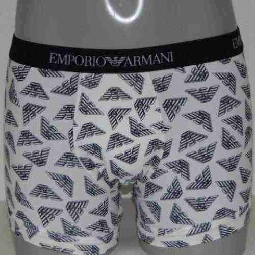 Armani Men's Logo white boxer short