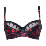 Louisa Bracq Color Fever navy/print non-padded bra