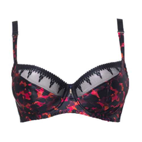 Louisa Bracq Color Fever navy/print non-padded bra