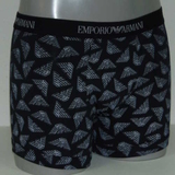 Armani Men's Logo black/print boxer short