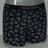 Armani Logo black/print boxershort