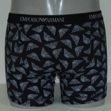 Armani Men's Logo black/print boxer short