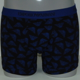 Armani Men's Logo black/blue boxer short