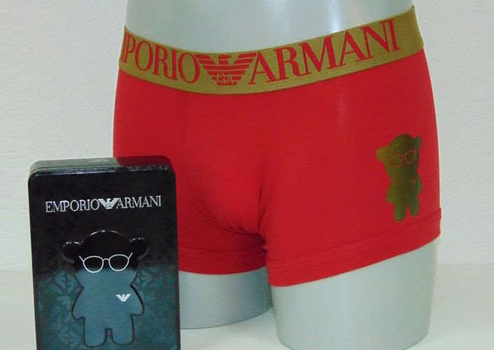 Armani Men's Trunk red trunk