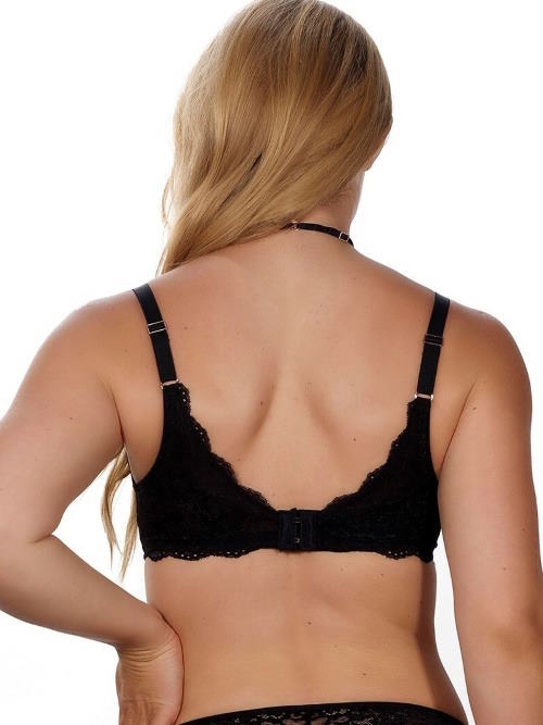 After Eden D-Cup & Up Granada black padded bra