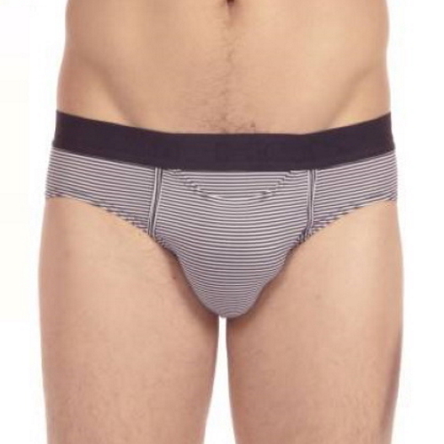 HOM Simon navy/white men brief