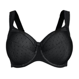 Rosa Faia Emily black non-padded bra