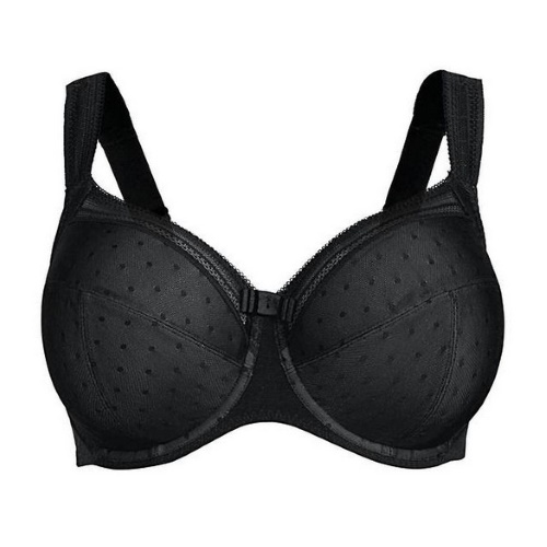 Rosa Faia Emily black non-padded bra