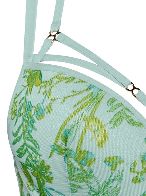 Marlies Dekkers Jardin des Herbes green/print padded bra