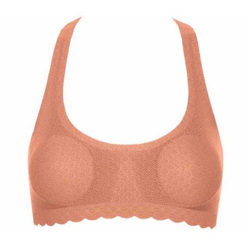 Sloggi Zero Feel Lace salmon wireless bra
