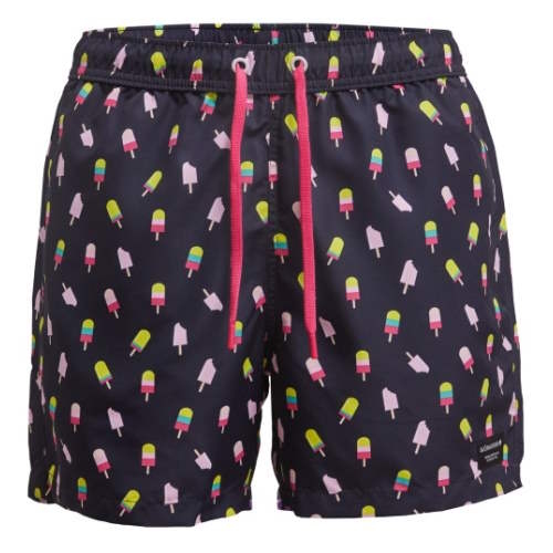 Björn Borg Popsicle black/print swimshort