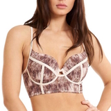 LingaDore Wild Romance brown/pink padded bra