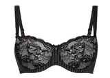 Rosa Faia Antonia black non-padded bra