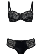 Rosa Faia Antonia black non-padded bra