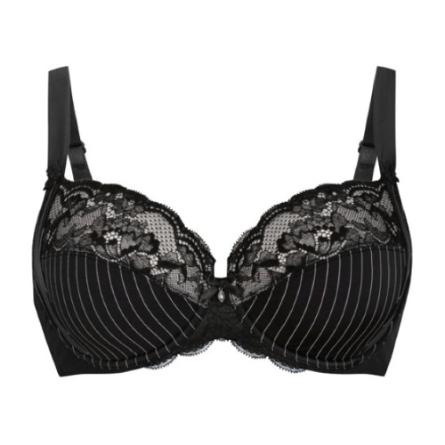 Rosa Faia Antonia black non-padded bra
