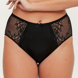 LingaDore Daily Maxi Slip black high waist brief