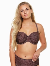 LingaDore Magic brown/print padded bra