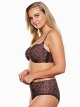 LingaDore Magic brown/print padded bra