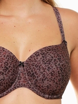 LingaDore Magic brown/print padded bra