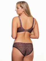 LingaDore Magic brown/print non-padded bra