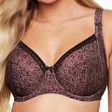 LingaDore Magic brown/print non-padded bra