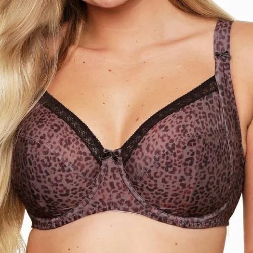 LingaDore Magic brown/print non-padded bra