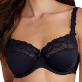 Rosa Faia Lupina black non-padded bra