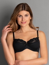 Rosa Faia Charlize black non-padded bra