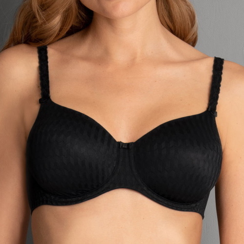 Rosa Faia Charlize black non-padded bra