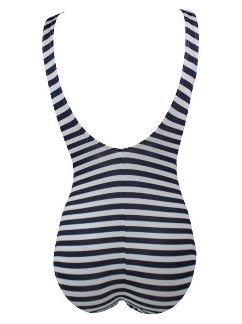 Lentiggini Fancy Stripe black/white bathingsuit