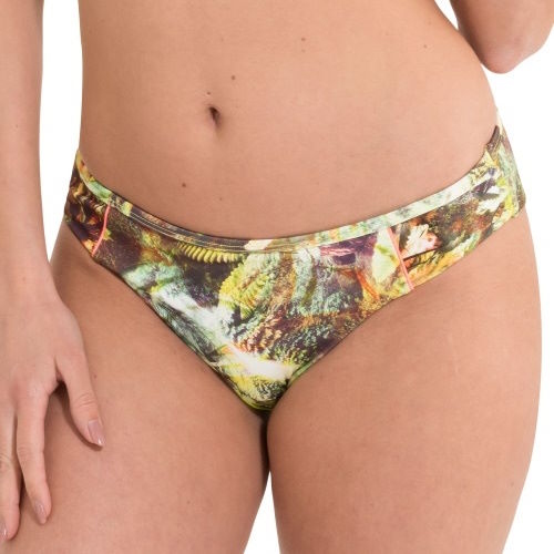 LingaDore Beach Voyage animal print bikini brief