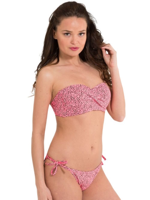 LingaDore Beach Festival pink soft-cup bikini bra