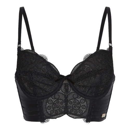 DDO Special F4P black non-padded bra