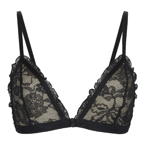 DDO Special F4P black non-padded bra