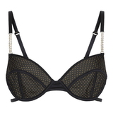 DDO Special F4P black non-padded bra