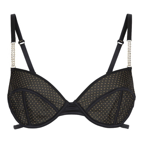DDO Special F4P black non-padded bra