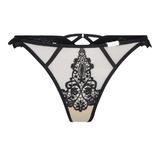 DDO Special F4P black/powder thong